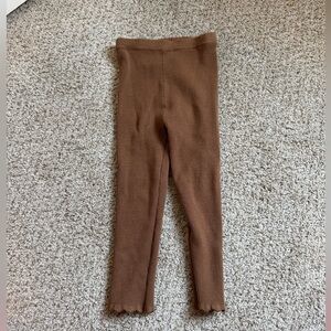 Rylee + Cru Chestnut Kids Leggings